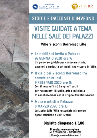 Villa Litta | Storie e racconti d’inverno – Visite per adulti