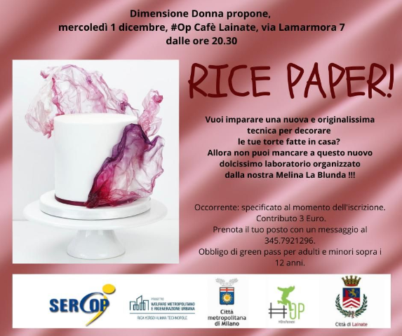 Laboratorio: Rice Paper