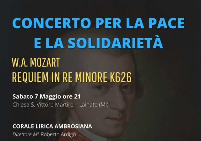 Concerto per la pace e la solidarietà. Requiem di Mozart