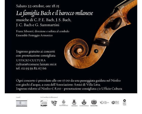 Musica e stravaganze:  La famiglia Bach e il barocco milanese
