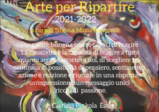  Arte per ripartire 2021-2022