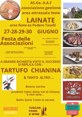 Festa delle Associazioni: Tartufo e Chianina