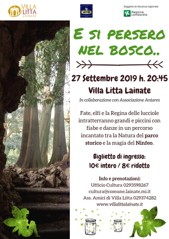 Villa Litta | E si persero nel bosco...