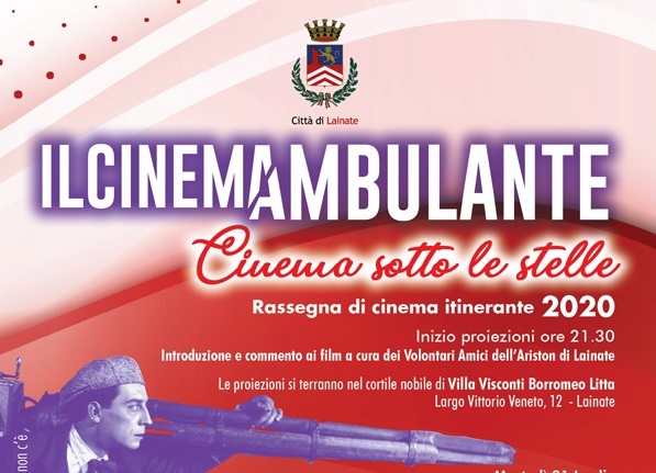 IL CINEMAMBULANTE |  Cinema sotto le stelle in Villa Litta. Le Metamorfosi 