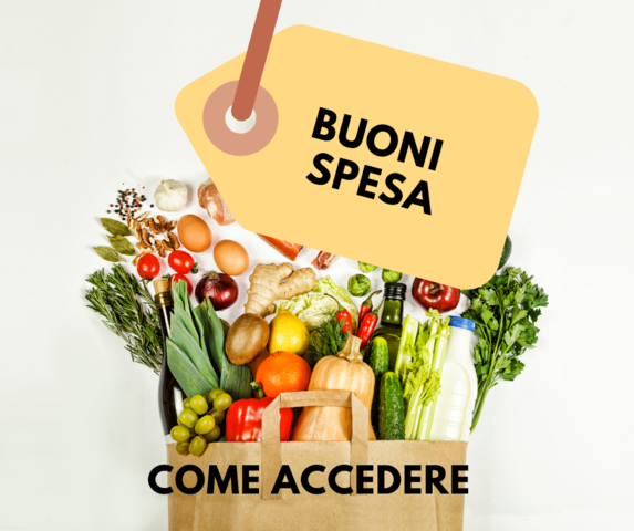 Buoni spesa per l’acquisto di generi alimentari e di prima necessità | Ultimi giorni, entro il 24 aprile, ore 13