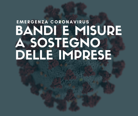 Coronavirus | Bandi e misure a sostegno delle imprese