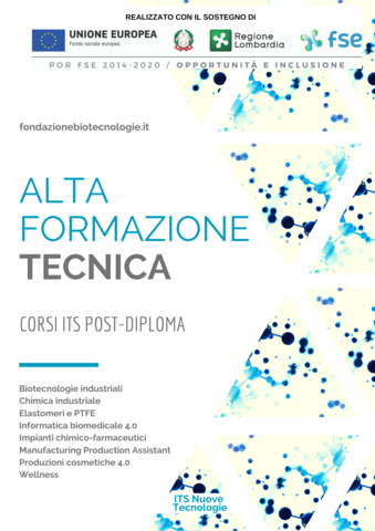 Presentazione offerta sistema ITS:  dall'orientamento alle prove di selezione on line