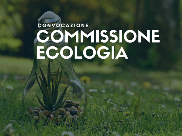 5 giugno | Convocazione Commissione Ecologia in videoconferenza