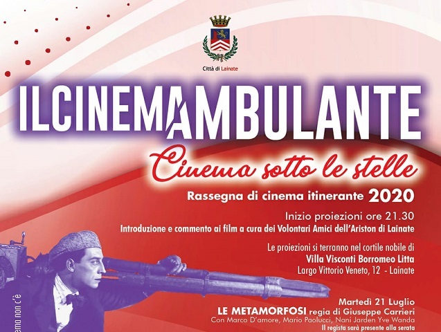 IL CINEMAMBULANTE  | Cinema sotto le stelle nel cortile di Villa Litta